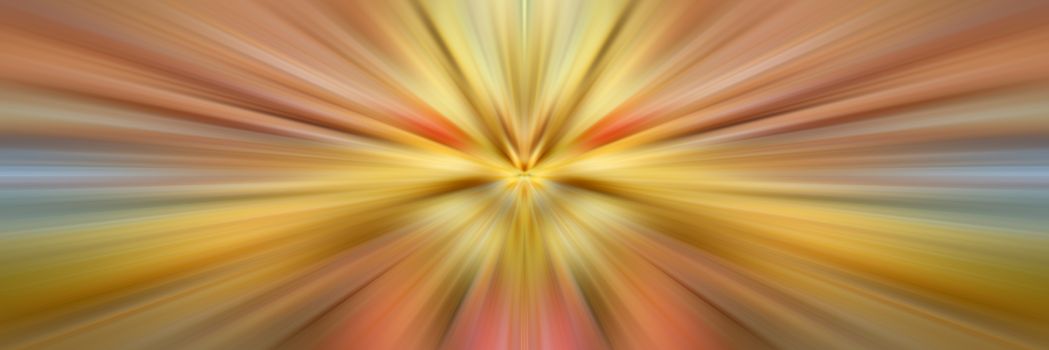 Dynamic lines of light. Light from central point. Bright flash of light. Dynamic movement in space.
