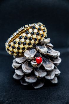 chanell bracelet with pomellato ring