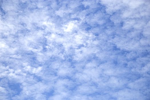 View white cloud with blue sky background