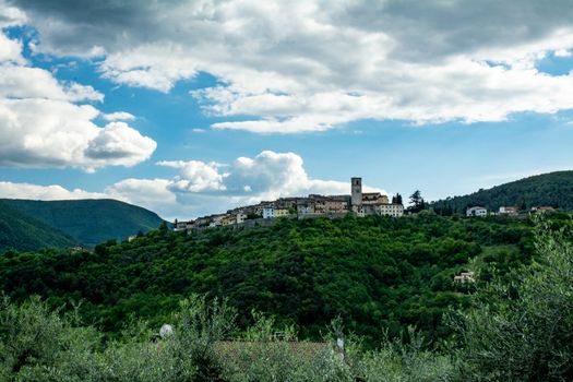 village of Torreorsina in valnerina terni