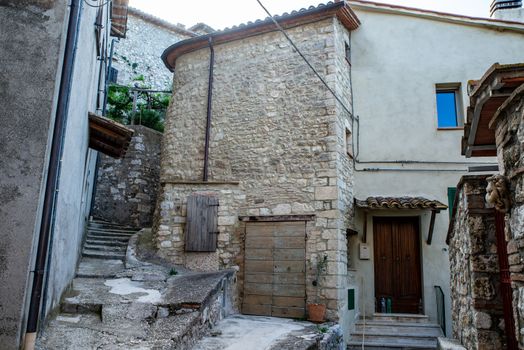 PORTARIA, ACQUASPARTA, UMBRIA 05 09 2020:INTERNAL STREETS OF THE COUNTRY