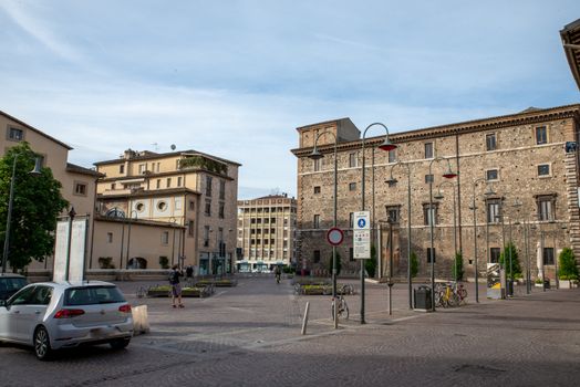 TERNI, UMBRIA 05 05 2020:COMMON EPUBLIC SQUARE OF TERNI