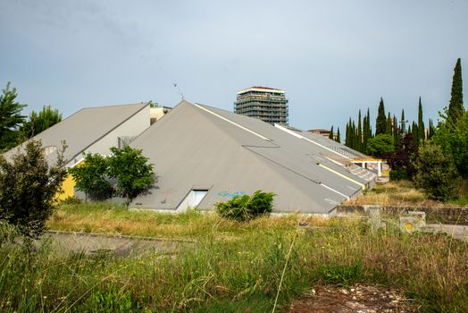 Terni, Italia, 13 maggio 2020: TERNI ARTISTIC HIGH SCHOOL DI TERNI AFTER THE TRANSFER FROM ANOTHER LOCATION