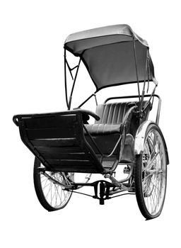 Rickshaw travel transport old