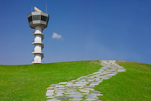 Radar tower airport communication