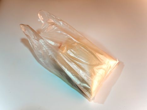 Soymilk in the plastic bag the traditional Thai or Chinese cuisine