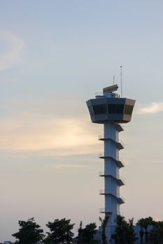 Radar tower airport communication
