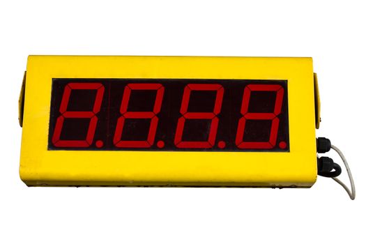 Clock Digital park countdown