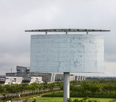 Label Large advertising board