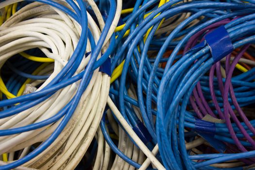Ethernet line cable connection