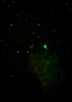 Star field in space a nebulae and a gas congestion. "Elements of this image furnished by NASA".