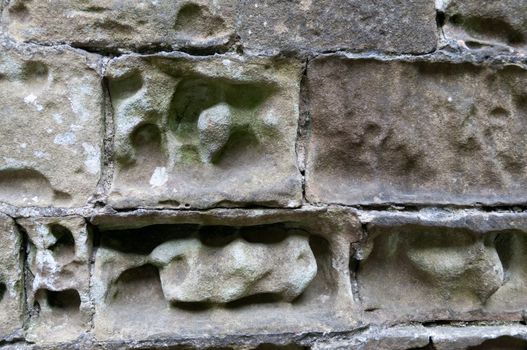 Erosion of a Limestone Building