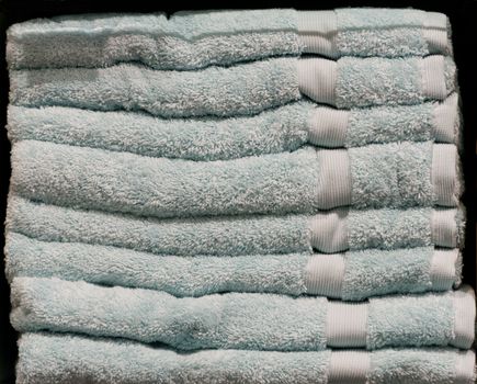 A bale of Pale Blue Towels