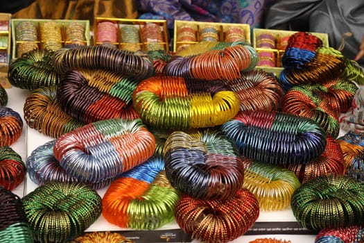 Color  Bangles closeup