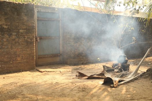 Stove at Rural Kitchen