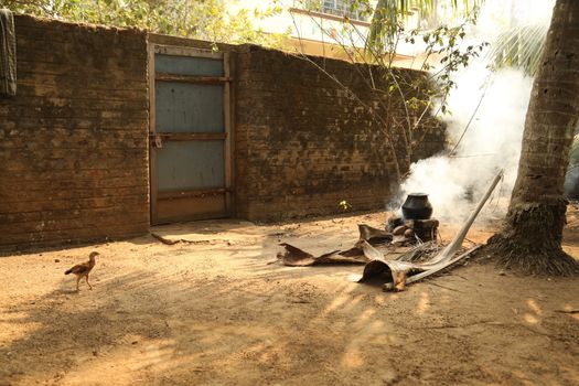Stove at Rural Kitchen