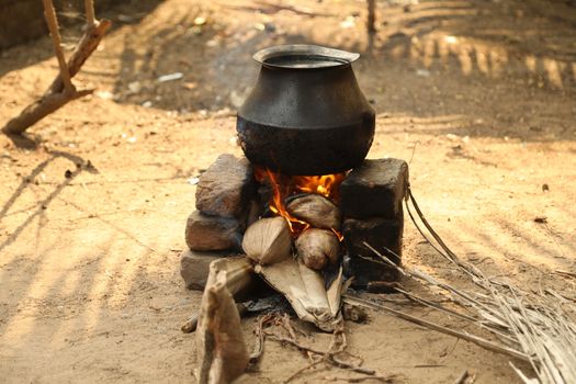 Stove at Rural Kitchen