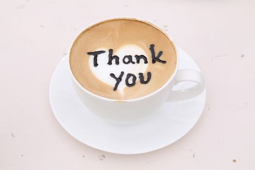 Thank you in a Coffee