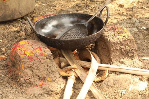 Stove at Rural Kitchen