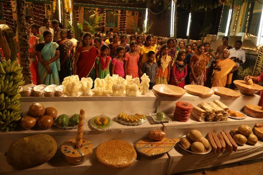 Traditional Hindu wedding ceremony