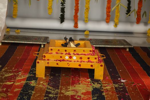Flowers decoration at function