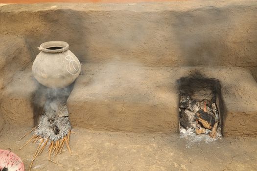 Stove at Rural Kitchen