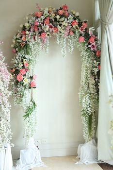 Flowers decoration at function