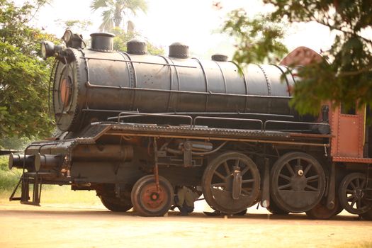Vintage Train Steam Engine