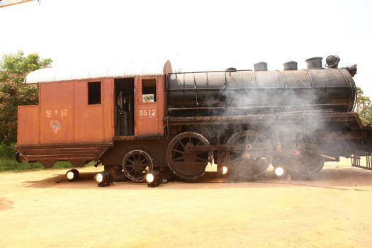 Vintage Train Steam Engine