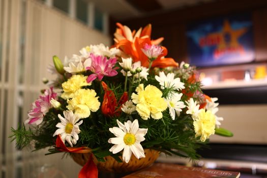 Flowers decoration at function
