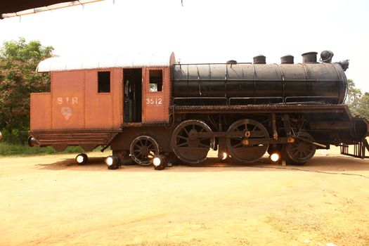 Vintage Train Steam Engine