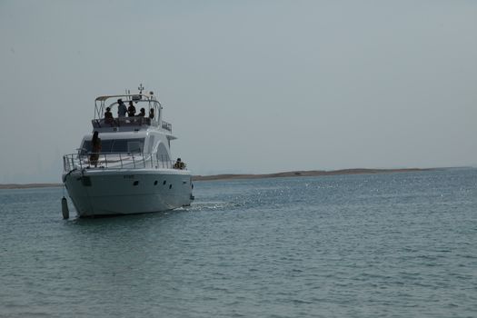 Boat in the sea