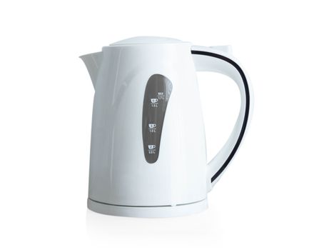 Electric kettle isoated on white background