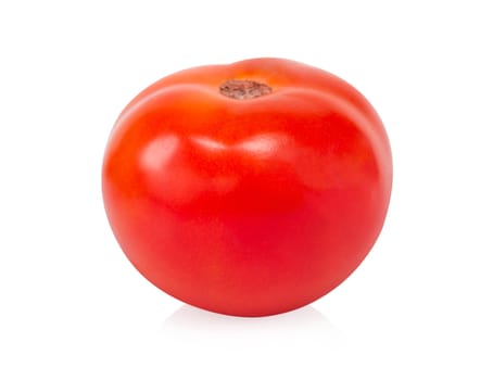 Fresh tomatoe isolated on white background, Raw food