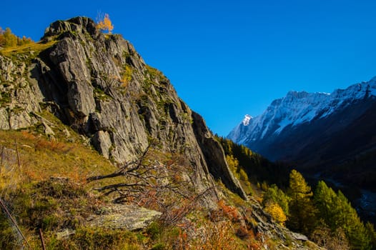 blatten in loschental in swiss