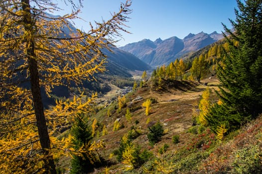 blatten in loschental in swiss