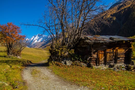 blatten in loschental in swiss