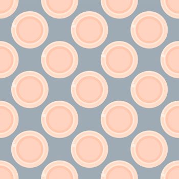 Baby plate pattern , illustration, vector on white background