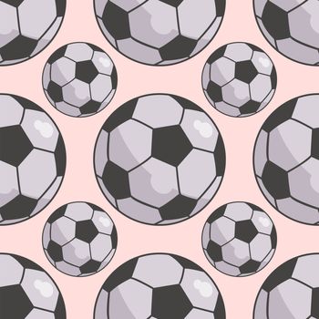 Football ball pattern , illustration, vector on white background