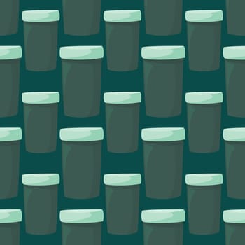 Empty jar pattern , illustration, vector on white background