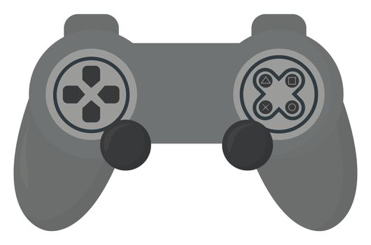 Game controler , illustration, vector on white background