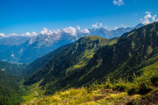 lake of vernant,swiss