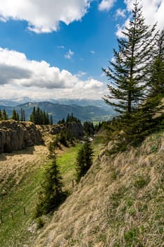 Fantastic mountain tour to the Siplingerkopf and Heidelbeerkopf from the Gunzesried valley in the Allgau Alps