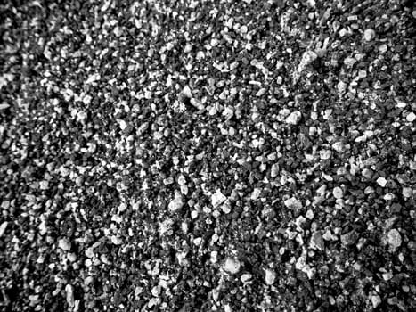 Texture of construction gravel, gravel for mixed with cement