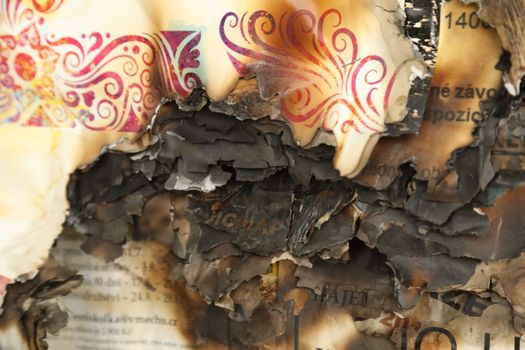 Burning Paper Texture