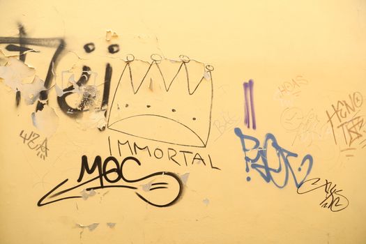 Art work on the wall