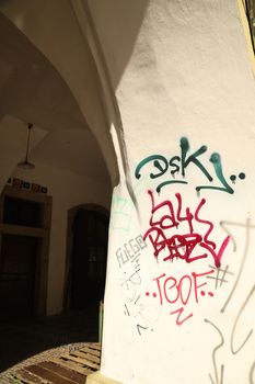 Art work on the wall