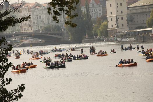 Tourist boat Europe