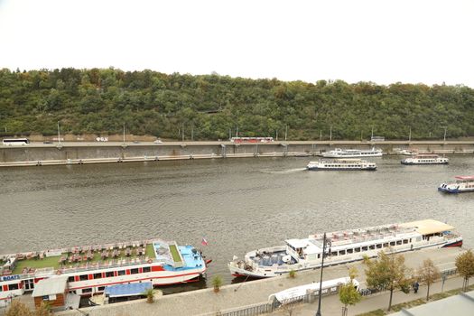 Tourist boat Europe
