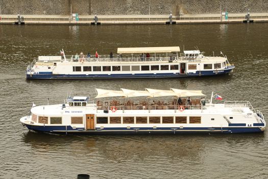 Tourist boat Europe
